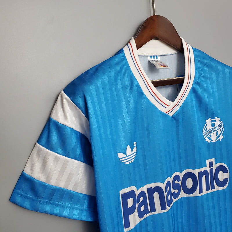 Camisa Olympique de Marseille Reserva 90/91 - Versão Retro - My Store