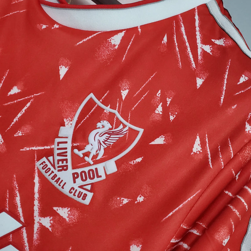 Camisa Liverpool Titular 89/91 - Versão Retro - My Store