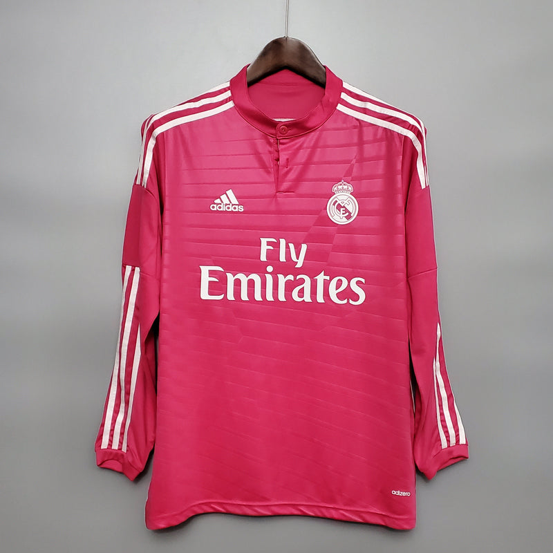 Camisa Real Madrid Reserva 14/15 - Versão Retro Manga Comprida - My Store