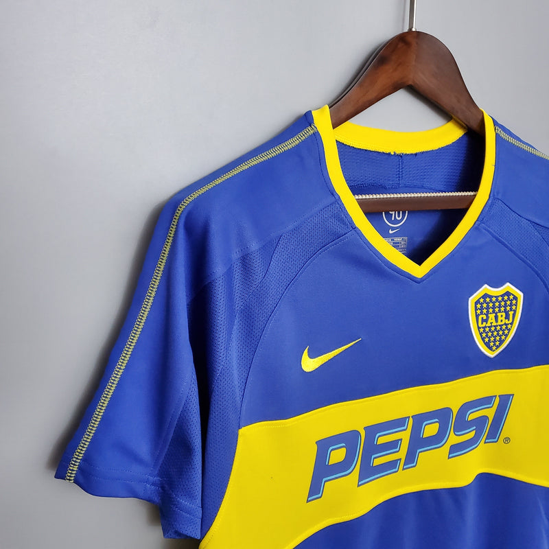 Camisa Boca Juniors Titular 03/04 - Versão Retro - My Store