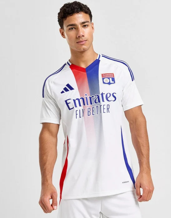 Camisa Lyon Home 24/25 - Adidas Torcedor Masculina - Lançamento