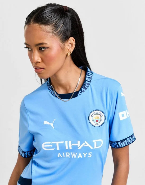 Camisa Manchester City  Home 24/25 - Puma Feminina