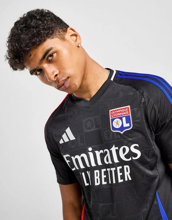 Camisa Lyon Away 24/25 - Adidas Torcedor Masculina - Lançamento