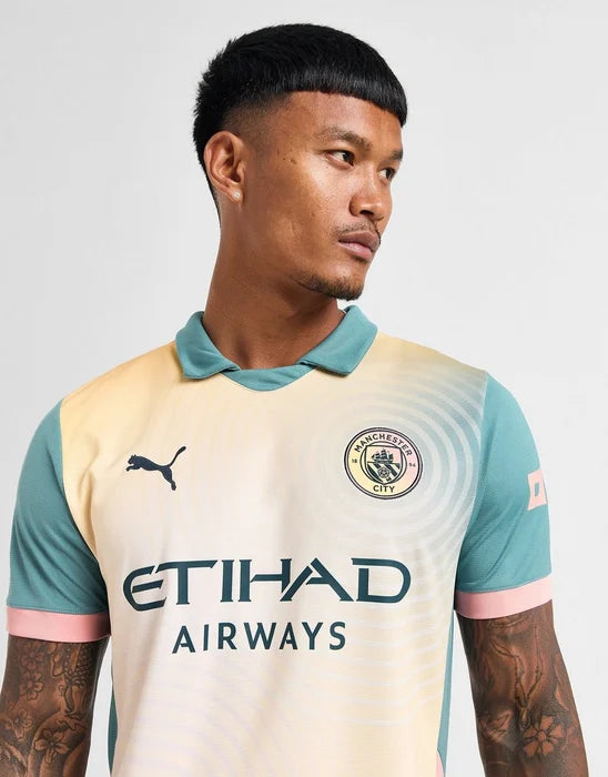 Camisa Manchester City Fourth 24/25 - Puma Torcedor Masculina - Lançamento