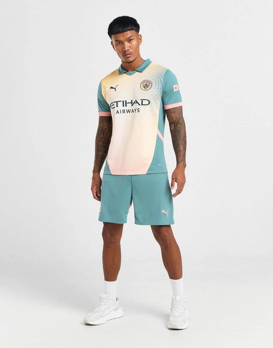 Camisa Manchester City Fourth 24/25 - Puma Torcedor Masculina - Lançamento