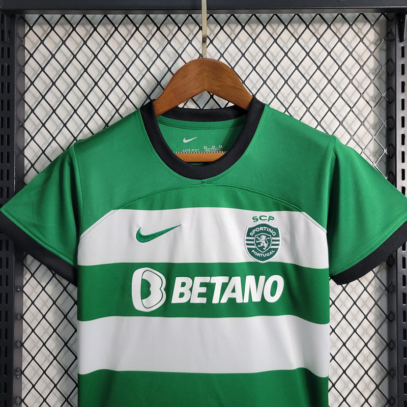 Kit Infantil Sporting Home 23/24 - My Store