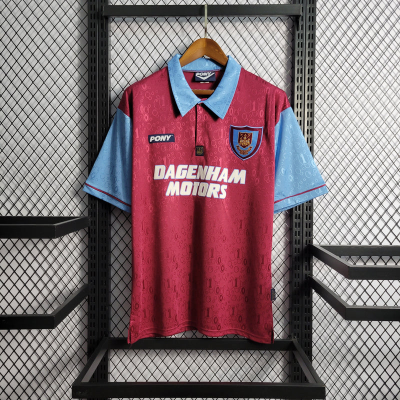 Camisa West Ham Titular 95/97 - Versão Retro - My Store