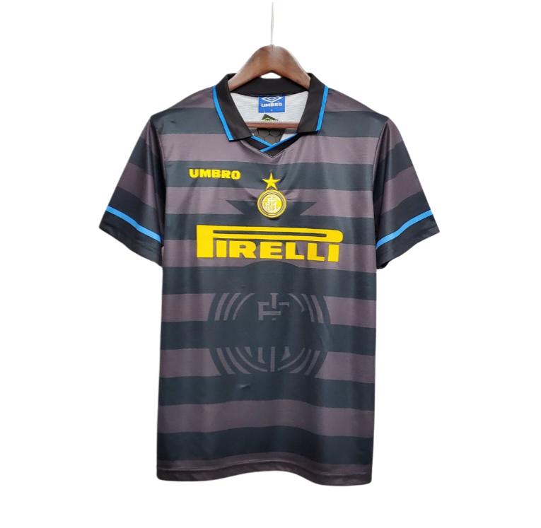 Camisa Inter de Milão Reserva 97/98 - Versão Retro