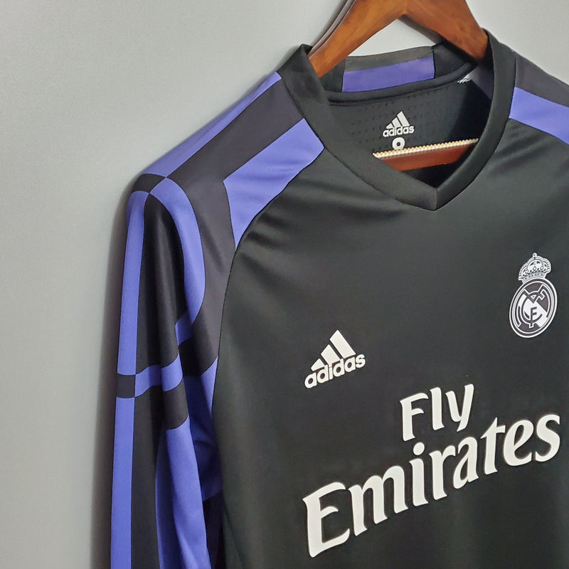 Camisa Real Madrid III 15/16 - Versão Retro Manga Comprida - My Store