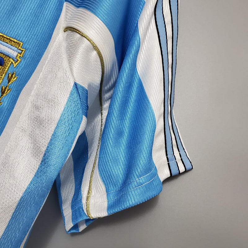 Camisa Argentina Titular 1998 - Versão Retro - My Store