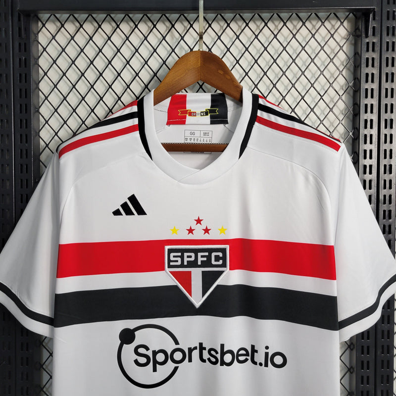 Camisa São Paulo Home 23/24 - Adidas Torcedor Masculina - Lançamento - My Store