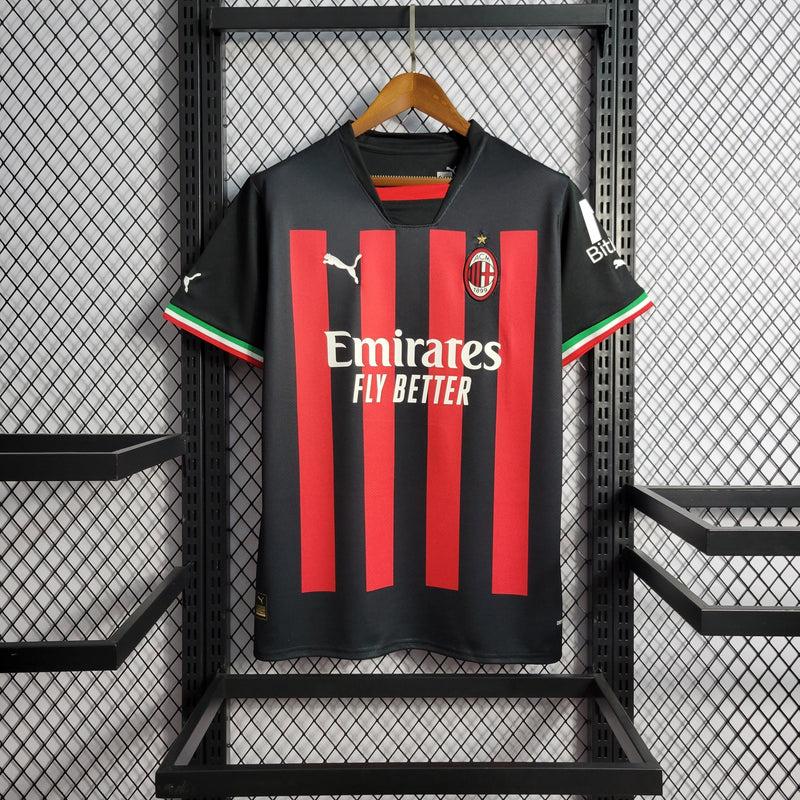 Camisa Milan Titular 22/23 - Versão Torcedor - My Store