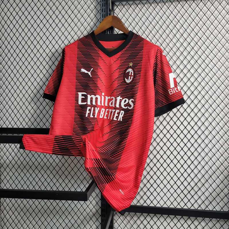 Camisa Milan Home 23/24 - Puma Torcedor Masculina - Lançamento - My Store