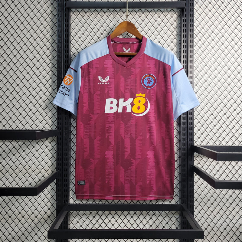 Camisa Aston Villa Home 23/24 Castore Torcedor Masculina - Lançamento - My Store