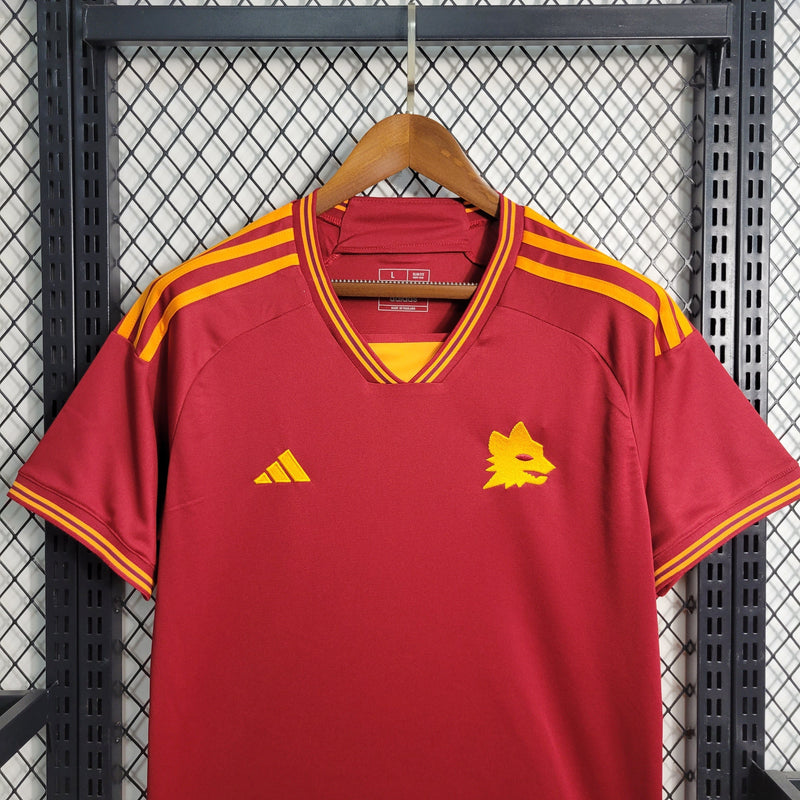 Camisa Roma Home 23/24 - Adidas Torcedor Masculina - Lançamento - My Store