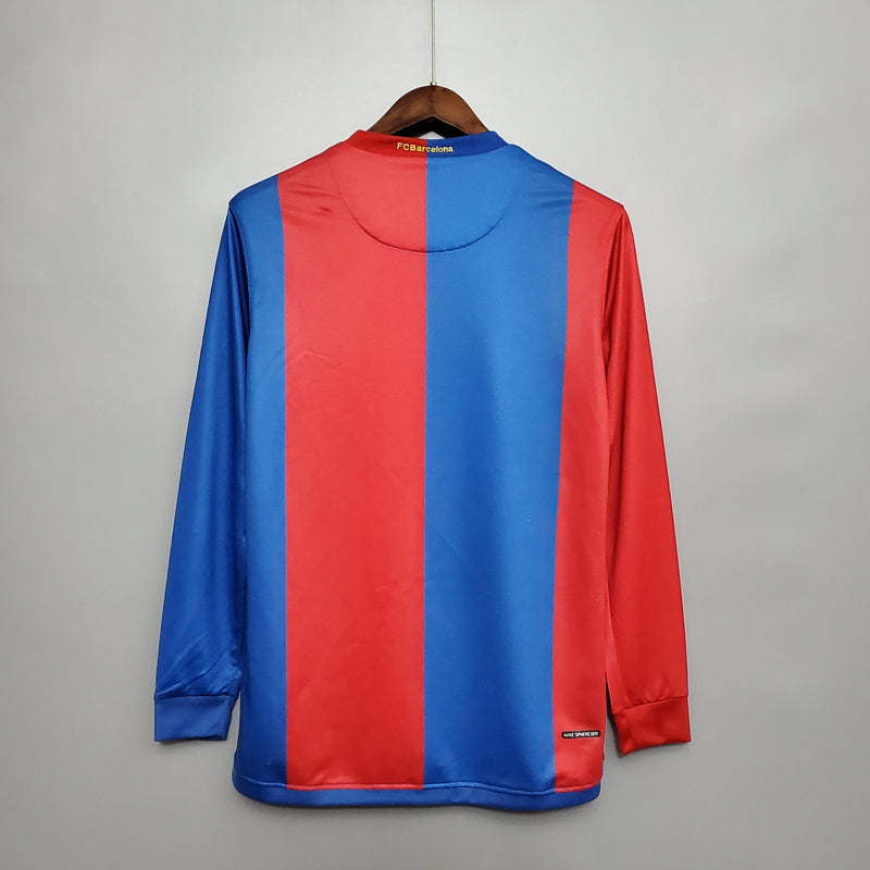 Camisa Barcelona Titular 06/07 - Versão Retro Manga Comprida - My Store