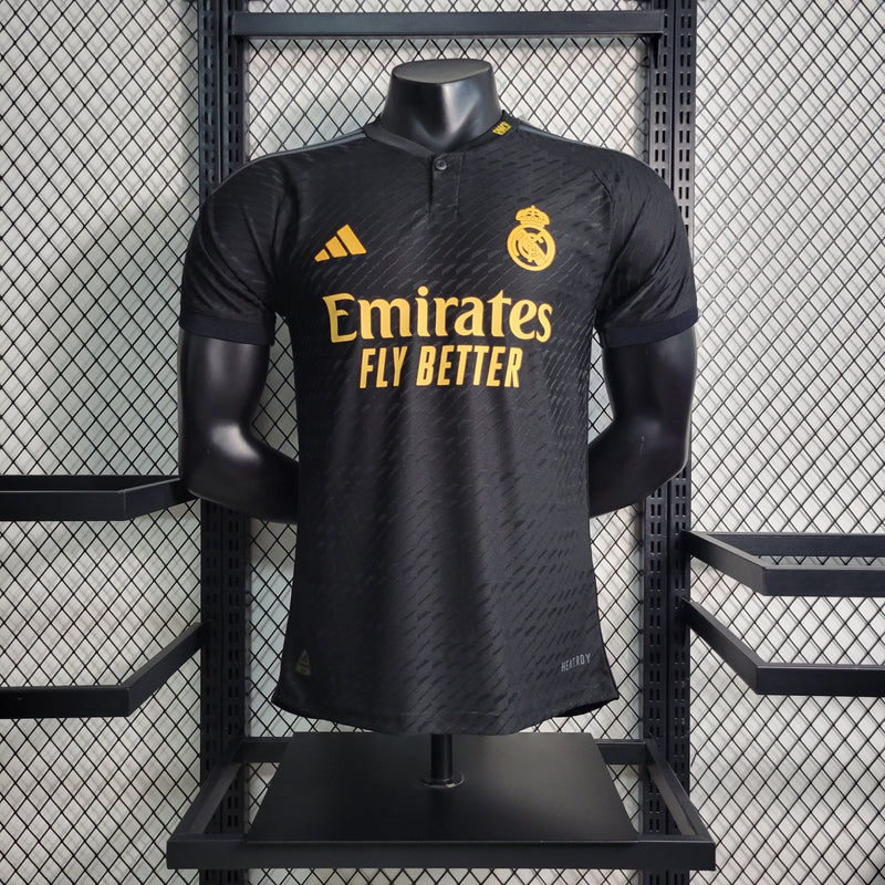 Camisa Real Madrid Away Preta III 23/24 - Versão Jogador Masculina - My Store