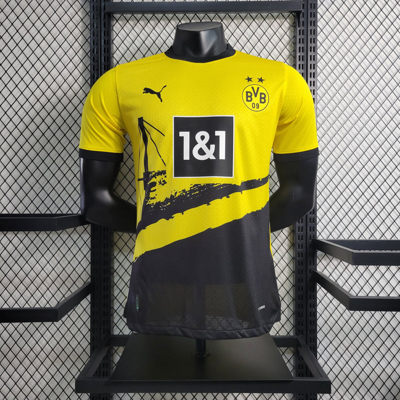 Camisa Borussia Dortmund Home 23/24 - Puma Jogador Masculina - My Store