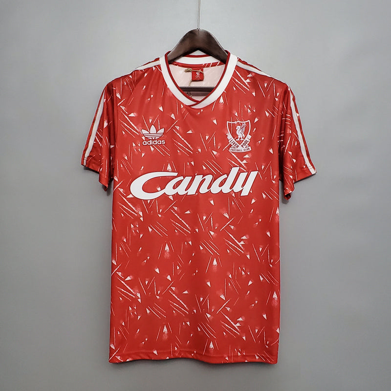 Camisa Liverpool Titular 89/91 - Versão Retro - My Store