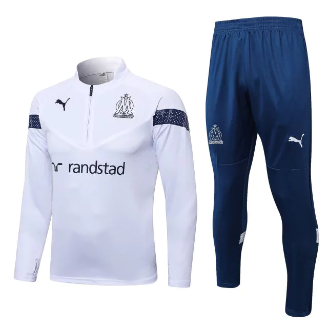 Conjunto de Treino Marseille 2023 Branco - My Store