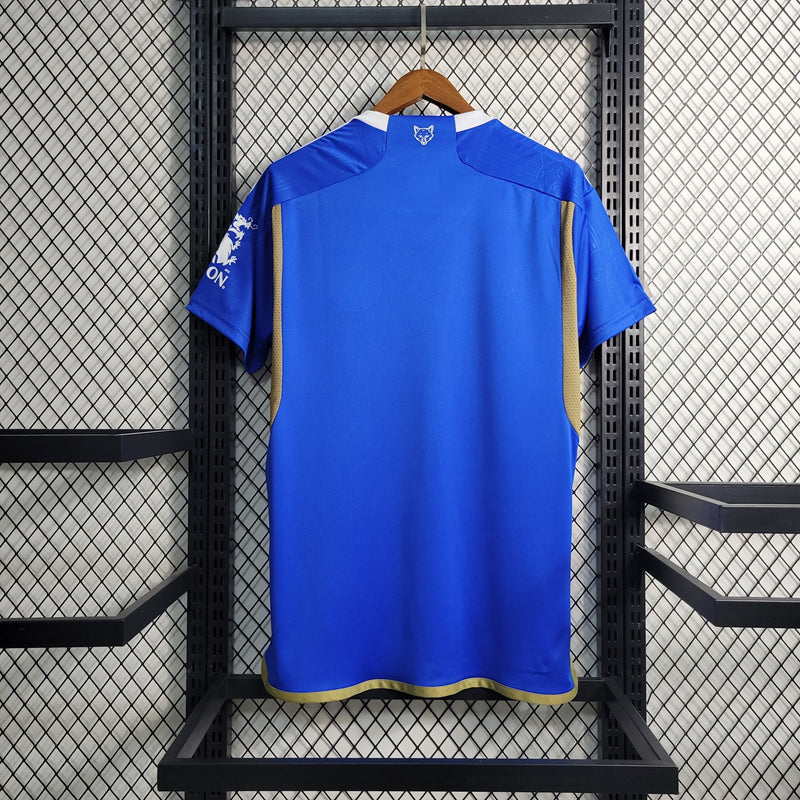 Camisa Leicester Home 23/24 Adidas Torcedor Masculina - Lançamento - My Store