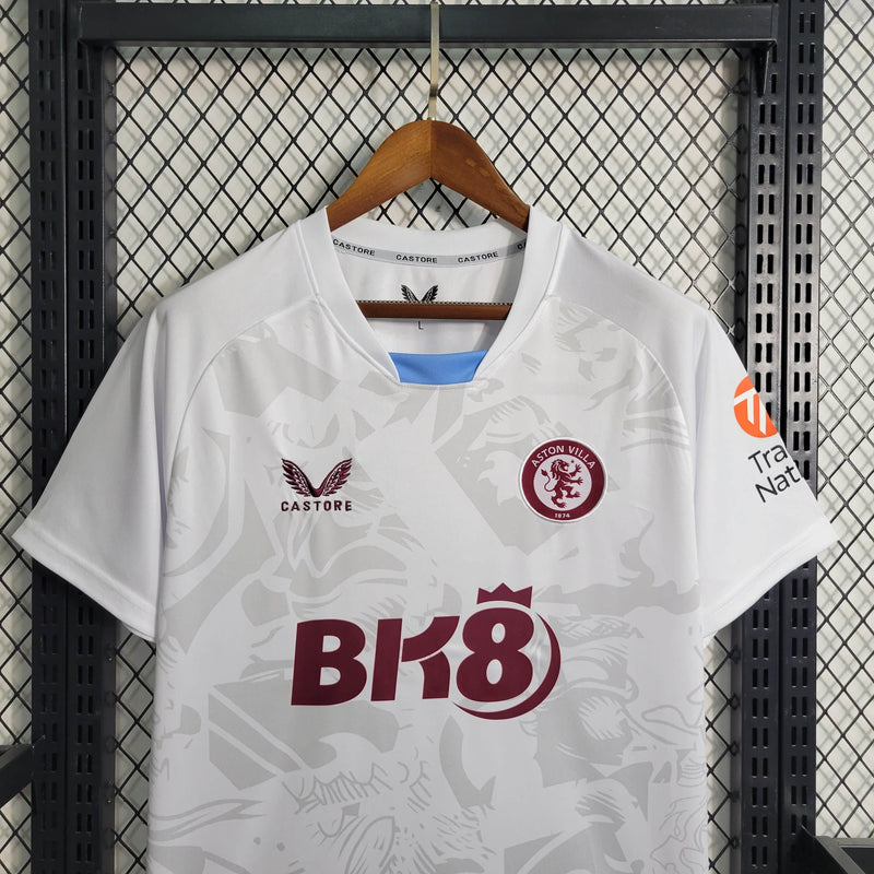 Camisa Aston Villa Away 23/24 Castore Torcedor Masculina - Lançamento - My Store