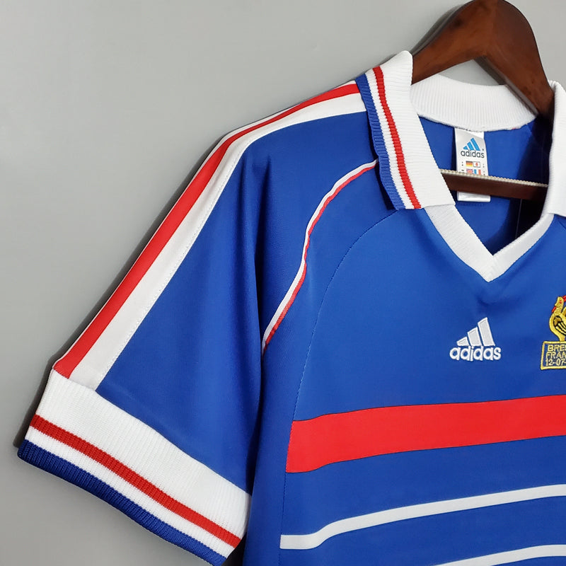 Camisa França Titular 1998 - Versão Retro - My Store