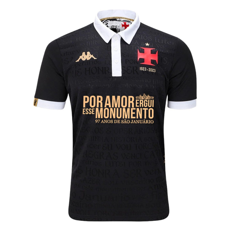 Camisa Vasco Da Gama Third 24/25 - Kappa Torcedor Masculina - Lançamento