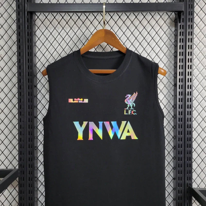 Camisa Liverpool Edição Especial YNWA Preta 24/25 - Adidas Torcedor Masculina - lançamento