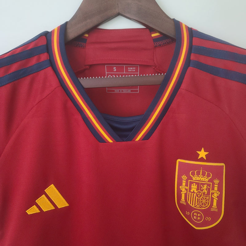 Camisa Espanha Titular 22/23 - Versão Feminina - My Store