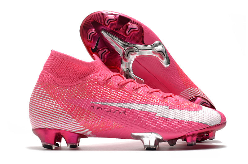 Chuteira Nike Mercurial Superfly 7 Elite Mbapp- Rosa FG - My Store