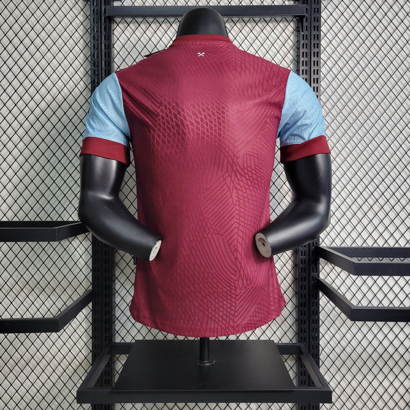 Camisa West Ham Home 23/24 - Umbro Jogador Masculino - My Store