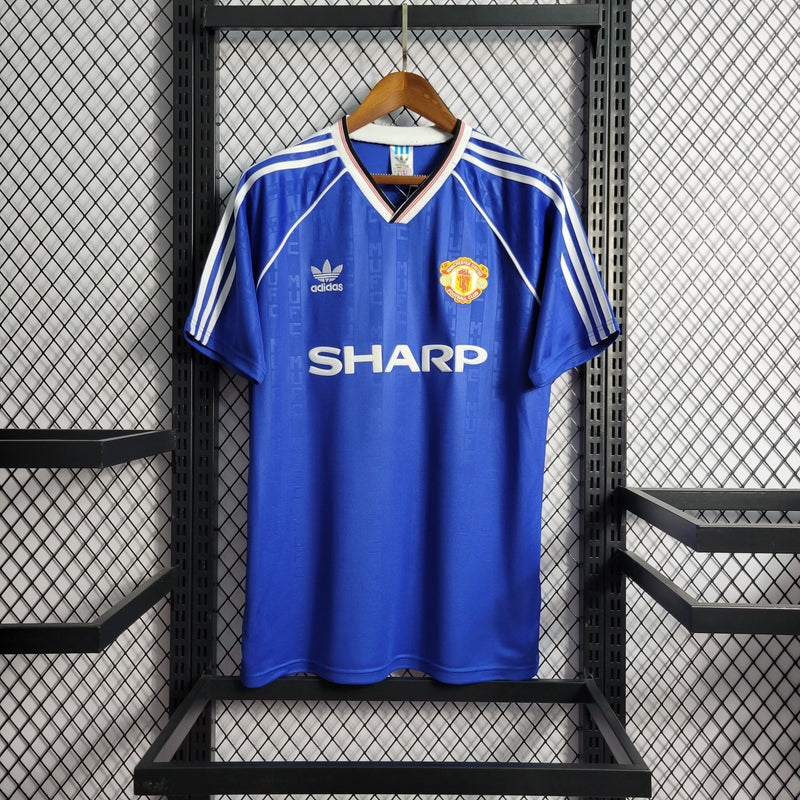 Camisa Manchester United Reserva 1988 - Versão Retro - My Store