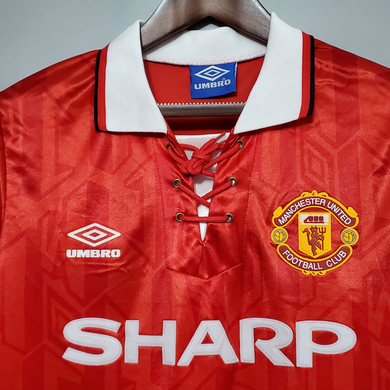 Camisa Manchester United Titular 92/94 - Versão Retro - My Store