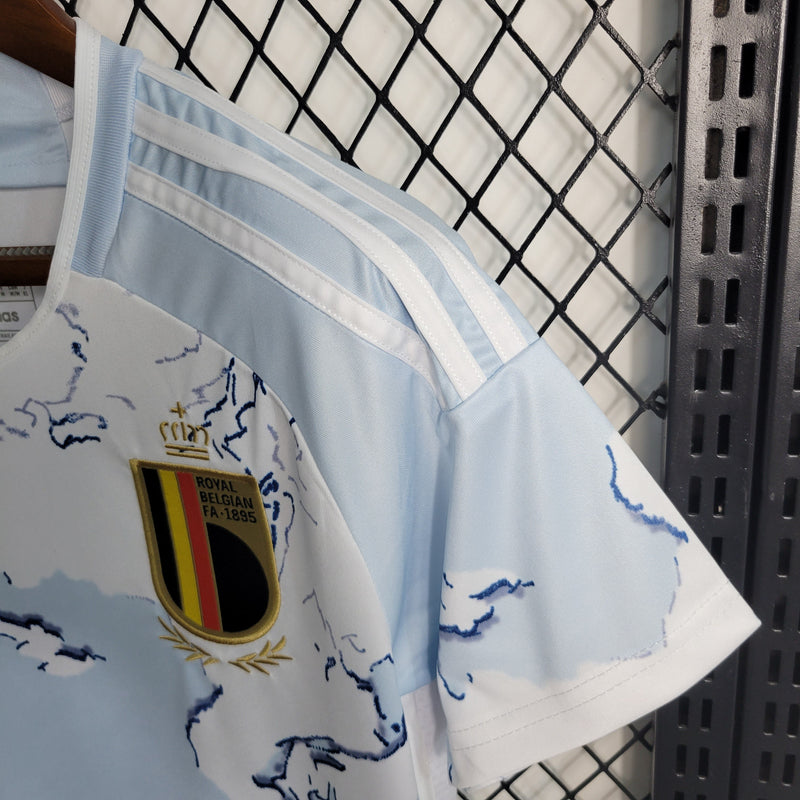 Camisa Bélgica Home 23/24 - Adidas Feminina - My Store