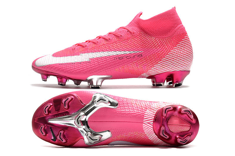 Chuteira Nike Mercurial Superfly 7 Elite Mbapp- Rosa FG - My Store