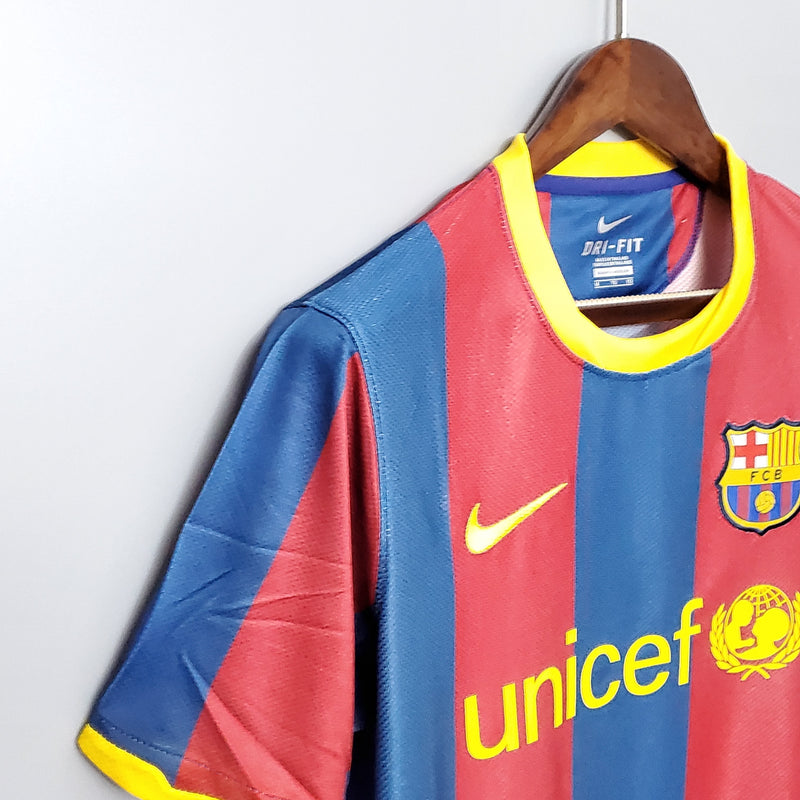 Camisa Barcelona Titular 10/11 - Versão Retro - My Store