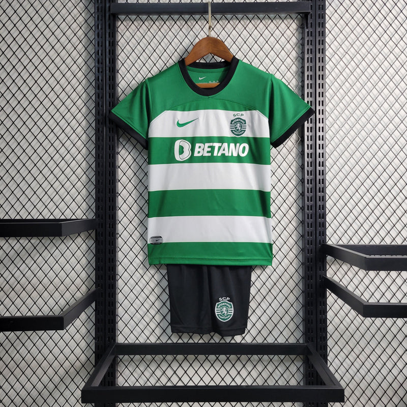 Kit Infantil Sporting Home 23/24 - My Store