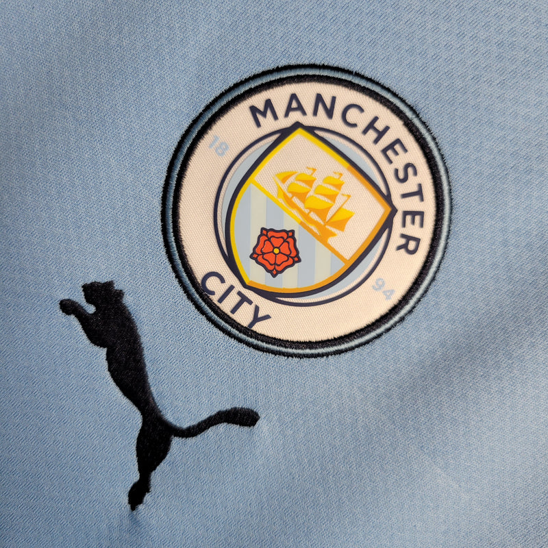 Manchester City Home 22/23 - Puma Torcedor Masculina - My Store