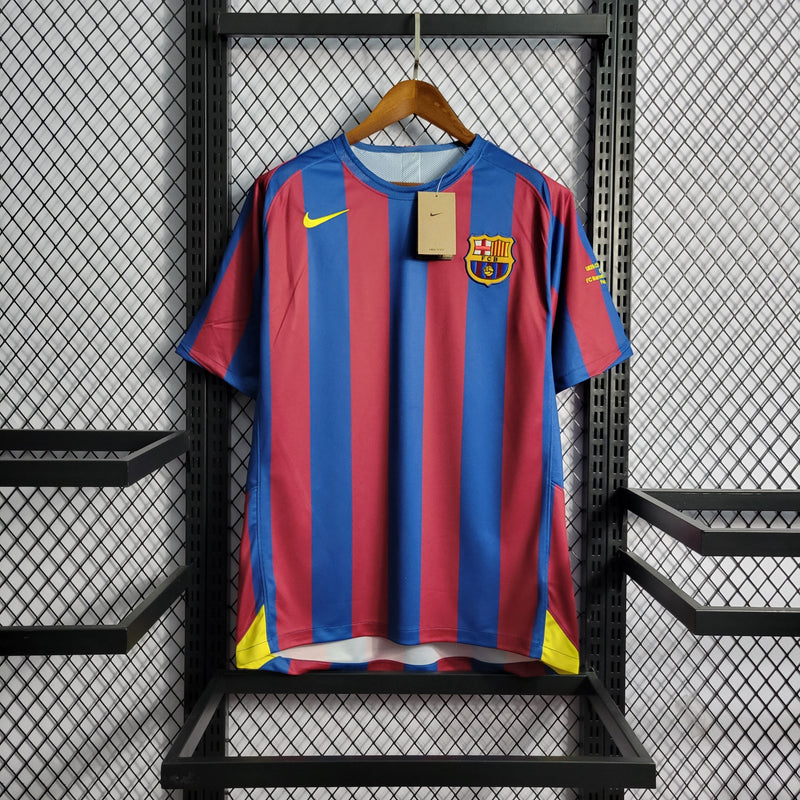 Camisa Barcelona Titular 2006 - Versão Retro - My Store