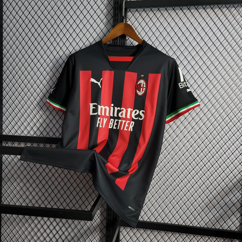 Camisa Milan Titular 22/23 - Versão Torcedor - My Store