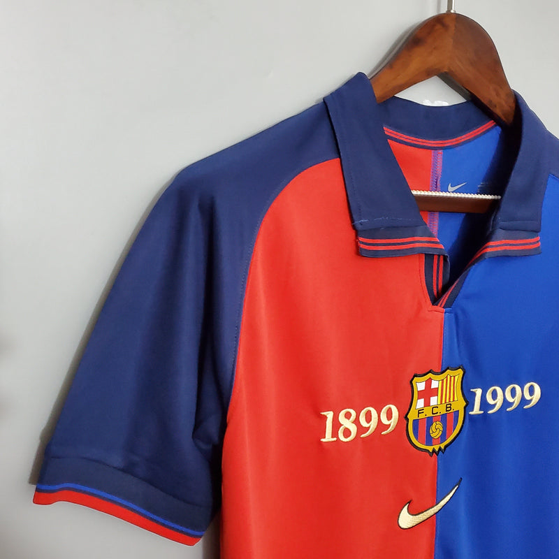 Camisa Barcelona Edição Comemorativa 100 Anos - Versão Retro - My Store