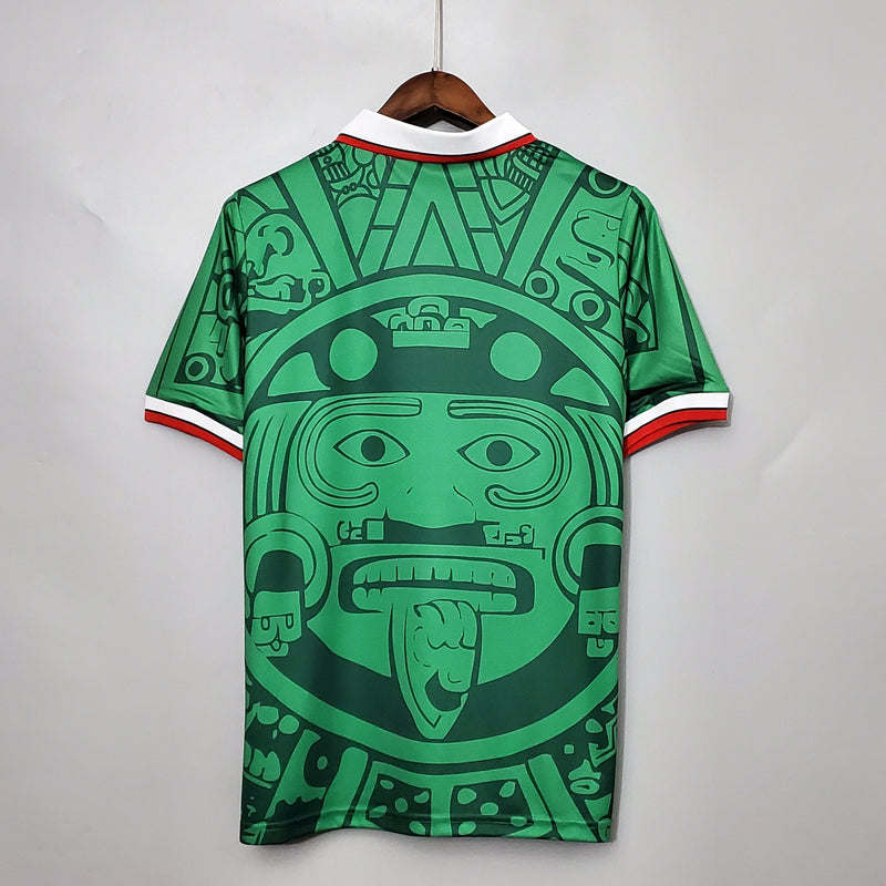 Camisa México Titular 1998 - Versão Retro - My Store