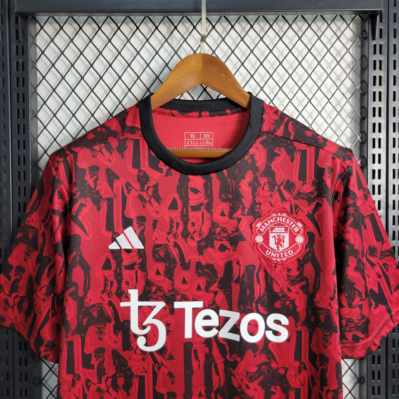 Camisa Manchester United Treino 23/24 - adidas Torcedor Masculina - Lançamento - My Store