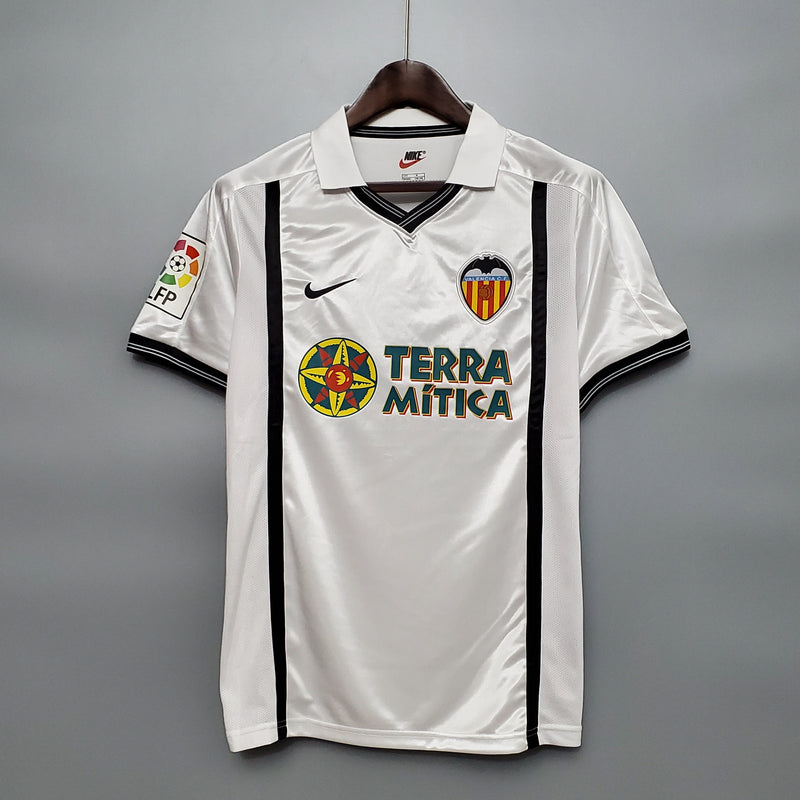 Camisa Valencia Titular 01/02 - Versão Retro - My Store