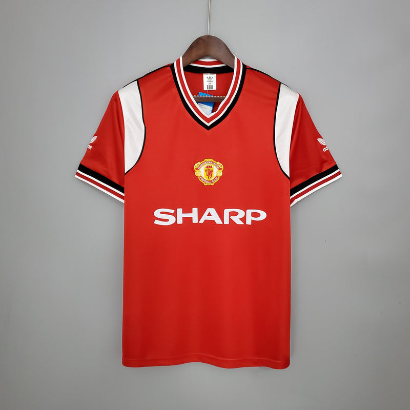 Camisa Manchester United Titular 85/86 - Versão Retro - My Store