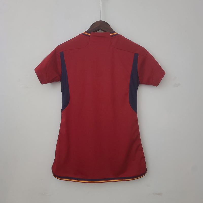 Camisa Espanha Titular 22/23 - Versão Feminina - My Store