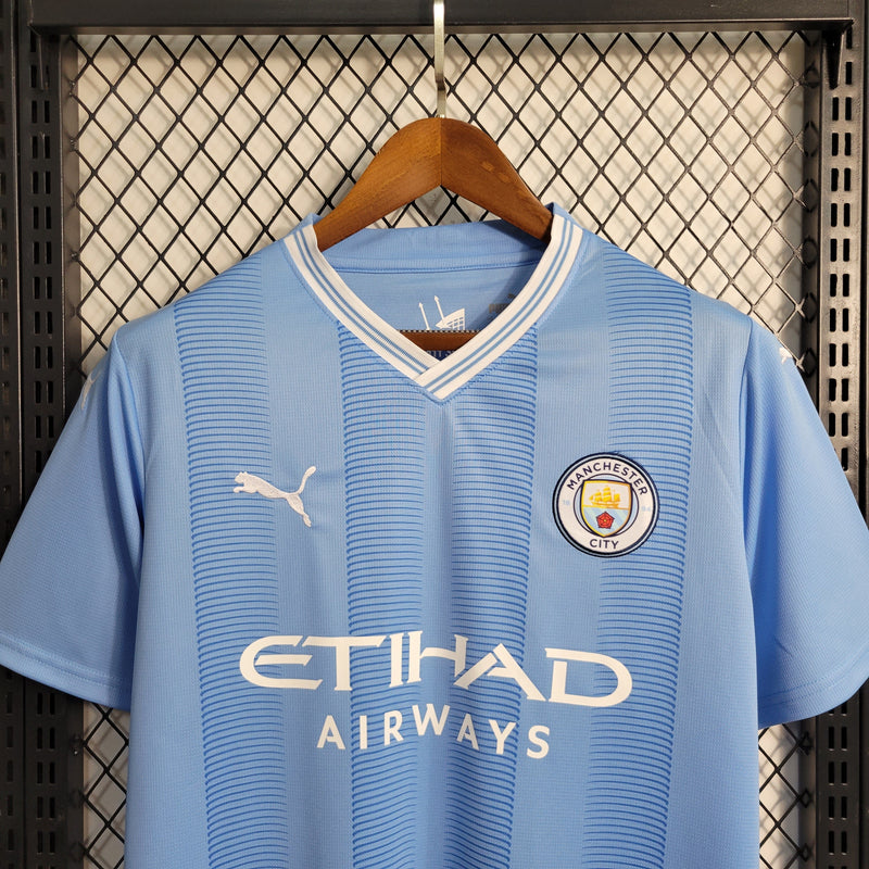 Camisa Manchester City Home 23/24 - Puma Torcedor Masculina - Lançamento - My Store