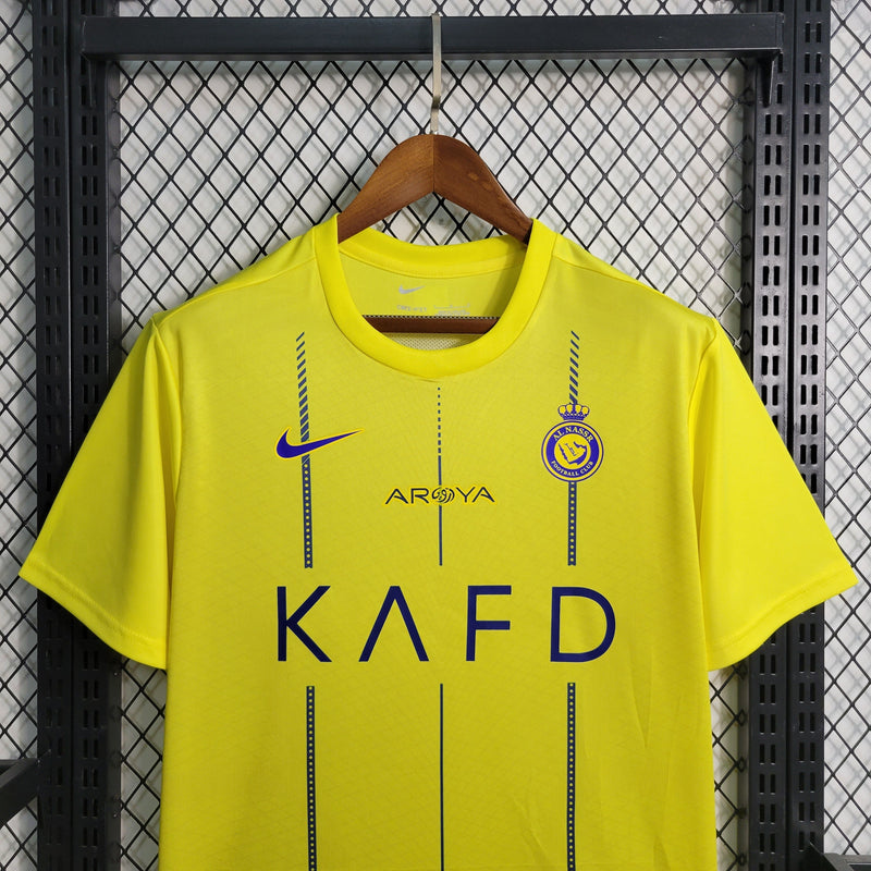 Camisa Al Nassr Home 23/24 - Nike Torcedor Masculina - Lançamento - My Store