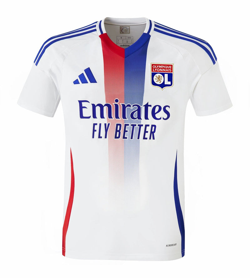 Camisa Lyon Home 24/25 - Adidas Torcedor Masculina - Lançamento